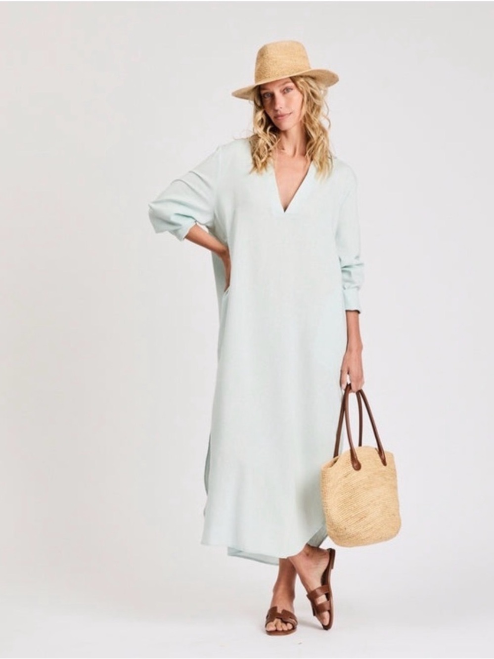My Bodhi tunic linen dress‎ seamist OS